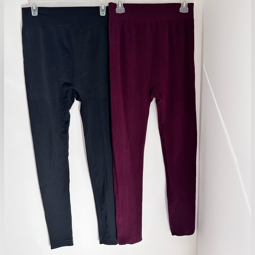 2 Lane Bryant High Waisted Shape Leggings Size E/F